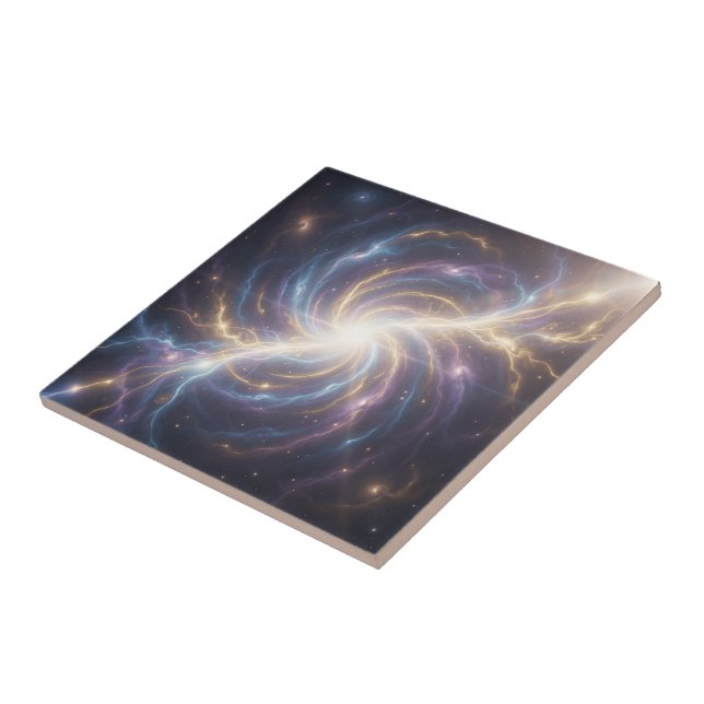 Ethereal Vision – Beyond Reality58 Ceramic Tile (Side)