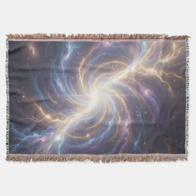 Ethereal Vision – Beyond Reality58 Throw Blanket (Front)