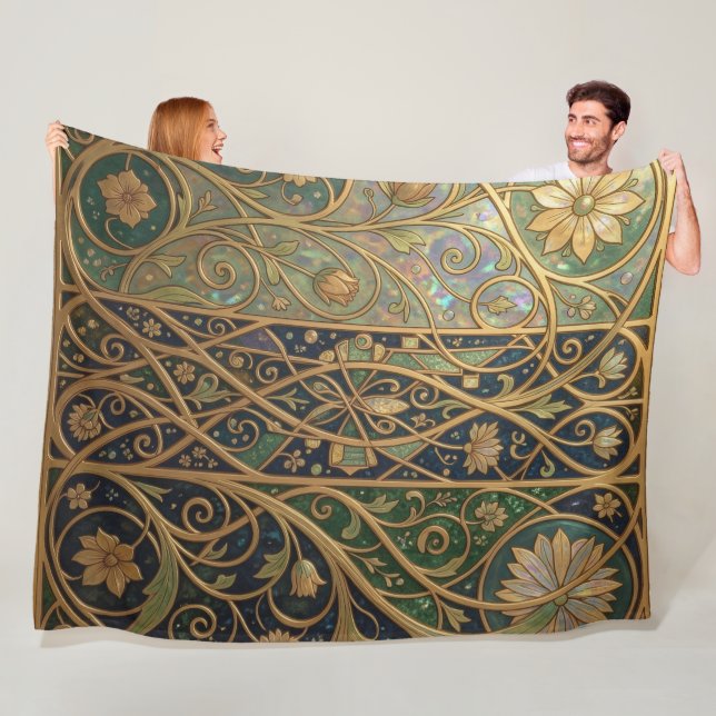 Ethereal Vision – Beyond Reality8 Fleece Blanket (In Situ)