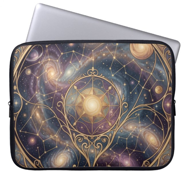 Ethereal Vision – Beyond Reality Laptop Sleeve (Front)