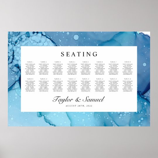 Wave Seating Chart