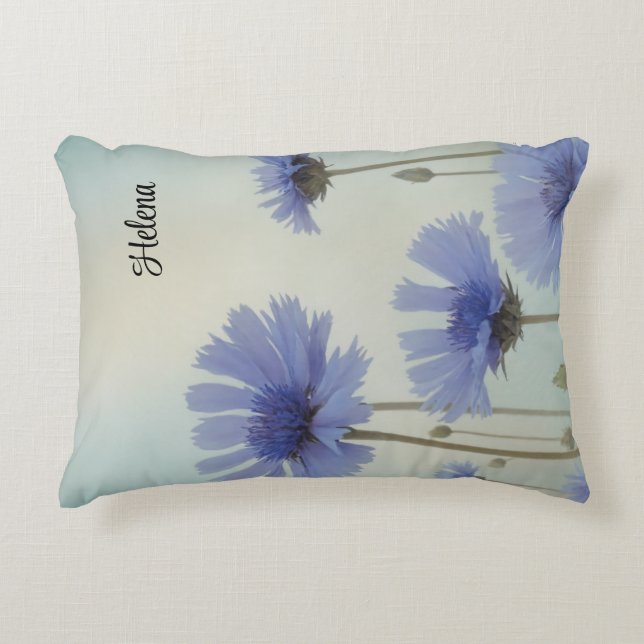 Ethereal Wildflowers Pillow (Front)
