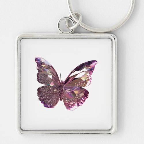 Ethereal Wings Butterfly Beauty Keychain