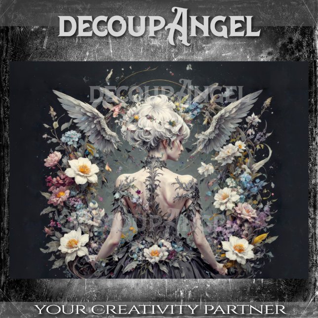 Ethereal Wings Decoupage Tissue Paper (Creator Uploaded)