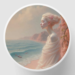 Ethereal Woman on Dreamy Beach Mini Candle Favors