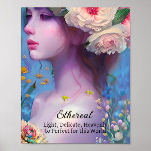 Ethereal Women, Spirit Guide, Angel , Fairy Poster