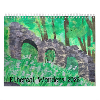 Ethereal Wonders 2026 Calendar