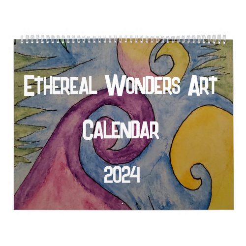 Ethereal Wonders Art  calendar
