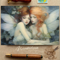 Ethereal Woodland Fairies Sleeping
