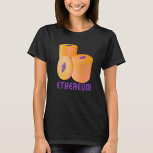 Ethereum Blockchain ETH Cryptocurrency Decentraliz T-Shirt