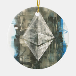 Ethereum Ceramic Ornament