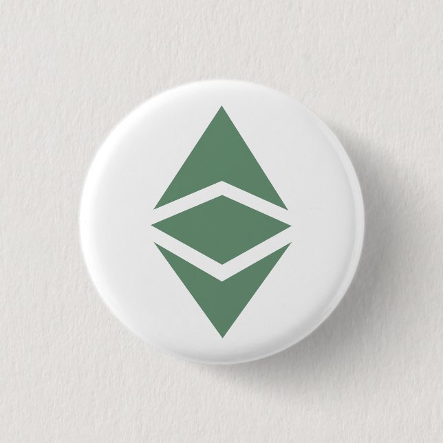 Ethereum Classic Button (Front)