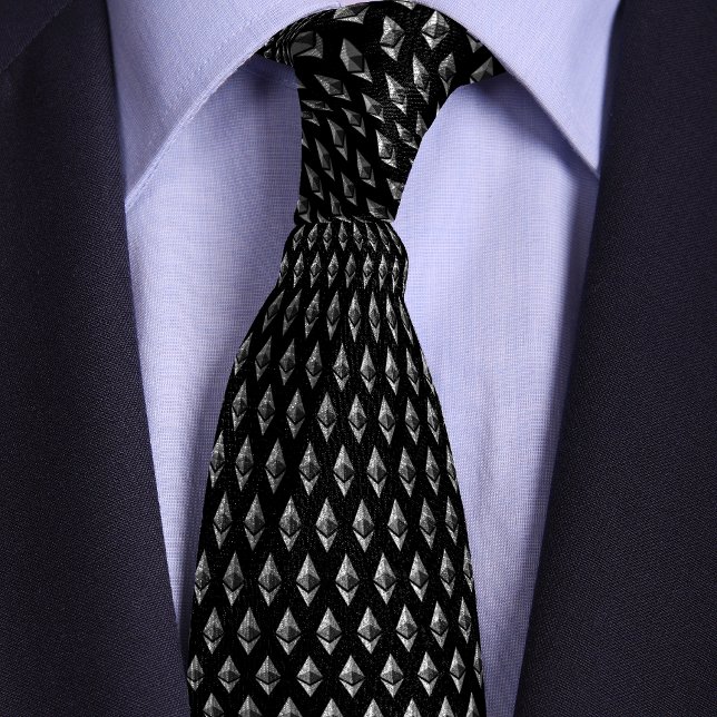 Ethereum Cryptocurrency Neck Tie (Creator Uploaded)