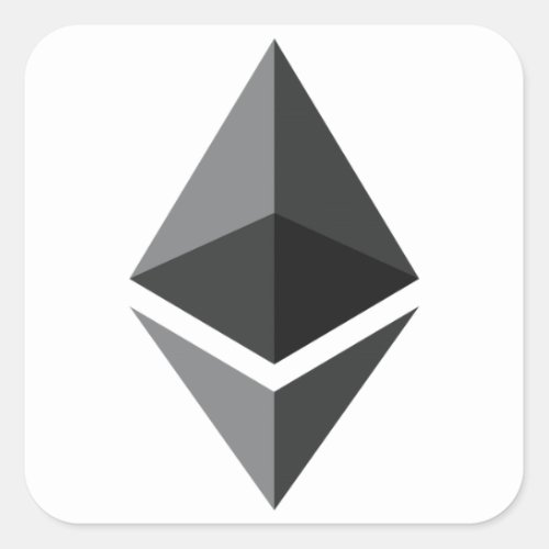Ethereum _ Cryptocurrency Super PAC Square Sticker