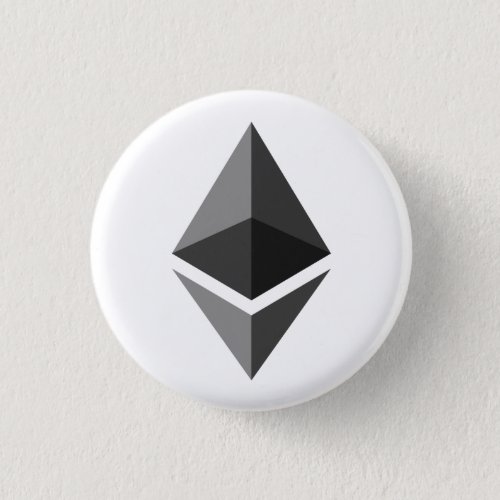 Ethereum ETH Cryptocurrency Blockchain Button