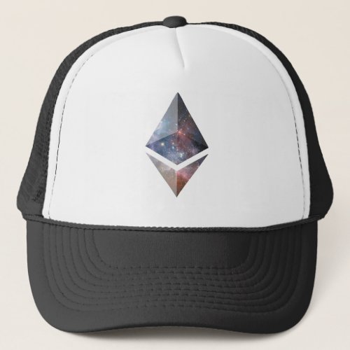 Ethereum ETH cryptocurrency Trucker Hat