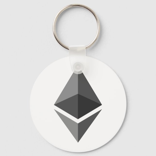 Ethereum ETH Logo | Basic Keychain (Front)