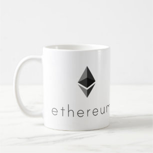 Ethereum Eth Logo Symbol Cryptocurrency Coffee Mug