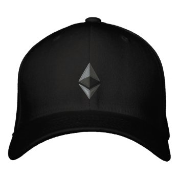 Ethereum Logo Flexfit Hat by Blockchain_Bodega at Zazzle