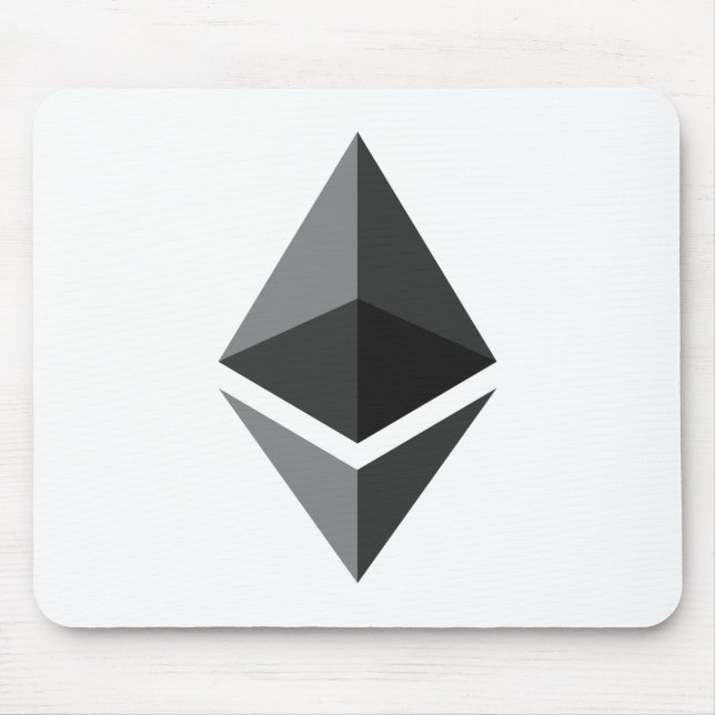 Ethereum Logo Only Mouse Pad (Front)