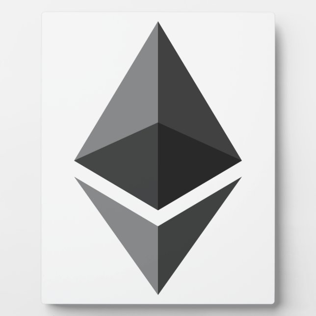 Ethereum Logo Only Plaque (Front)