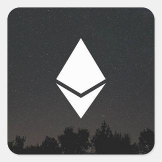 Ethereum Square Sticker
