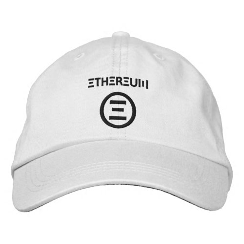 Ethereum Symbol Personalized Adjustable Hat