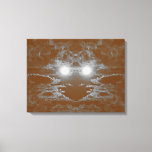 Etheric Visage: Remnants of Time Canvas Print
