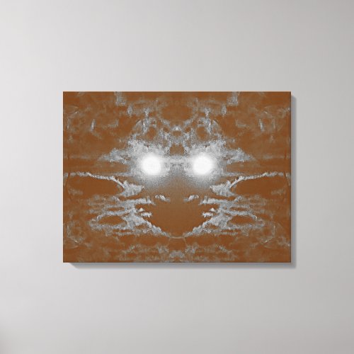 Etheric Visage Remnants of Time Canvas Print