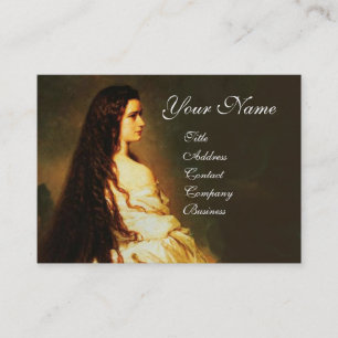 ETHERNAL BEAUTY Hair Salon Day Spa., Makeup Artist Business Card