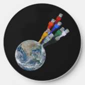 Ethernet Network Connected Earth Wireless Charger (Front)