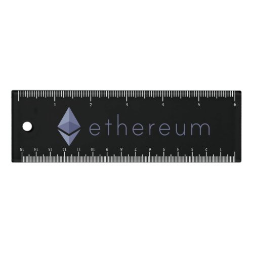 Etherum Full Logo Image  Ruler