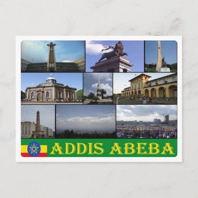 Ethiopia - Addis Ababa - Mosaic - Postcard (Front)