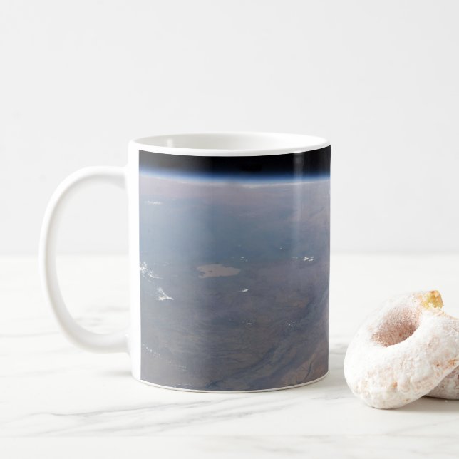 Ethiopia And Part Of The Red Sea Coffee Mug (With Donut)