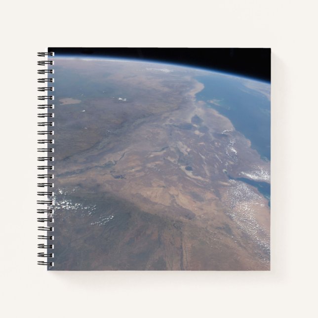 Ethiopia And Part Of The Red Sea Notebook (Front)