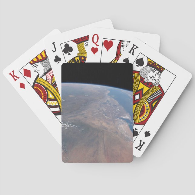 Ethiopia And Part Of The Red Sea Poker Cards (Back)