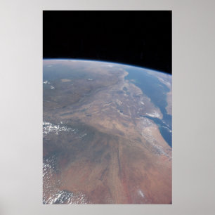 Ethiopia And Part Of The Red Sea Poster