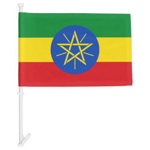 Ethiopia Car Flag