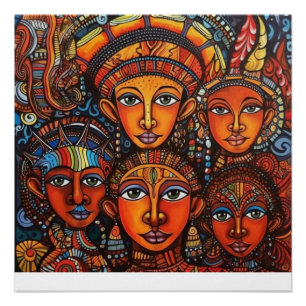 Ethiopia Children Poster