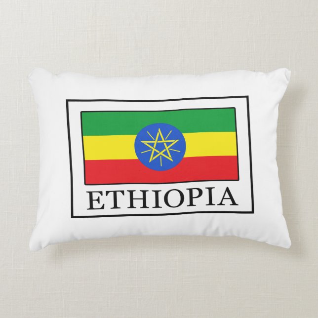 Ethiopia Decorative Pillow (Front)