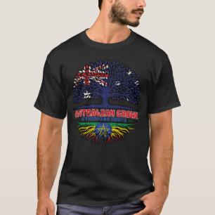 Ethiopia Ethiopian Australian Australia Tree Roots T-Shirt
