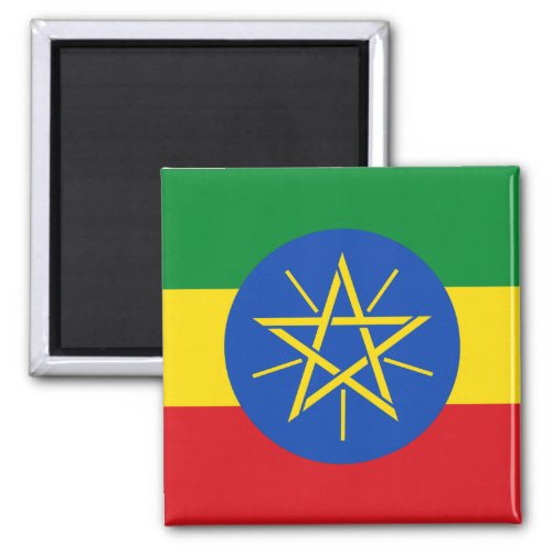 Ethiopia Ethiopian Flag Magnet