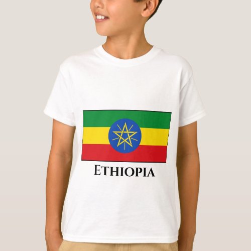 Ethiopia Ethiopian Flag T_Shirt