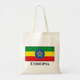 Ethiopia (Ethiopian) Flag Tote Bag