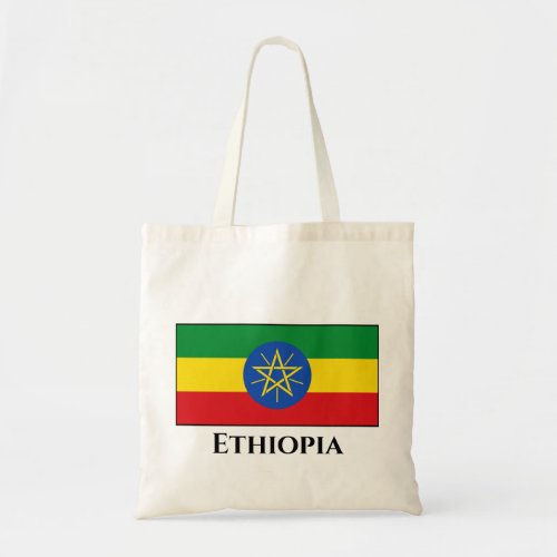 Ethiopia Ethiopian Flag Tote Bag