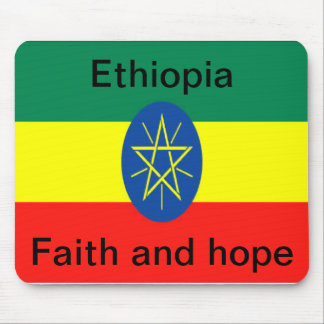 Ethiopia faith and hope mouse pad