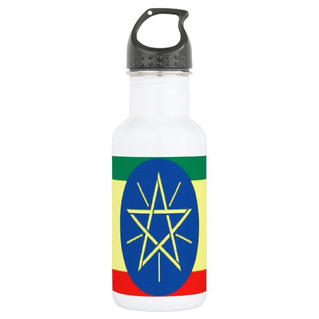 Ethiopia faith and hope water bottle (Front)