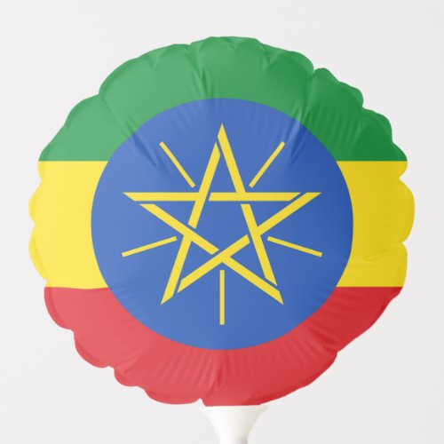 Ethiopia Flag Balloon