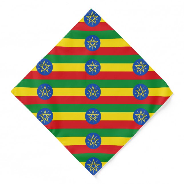 Ethiopia Flag Bandana (Front)