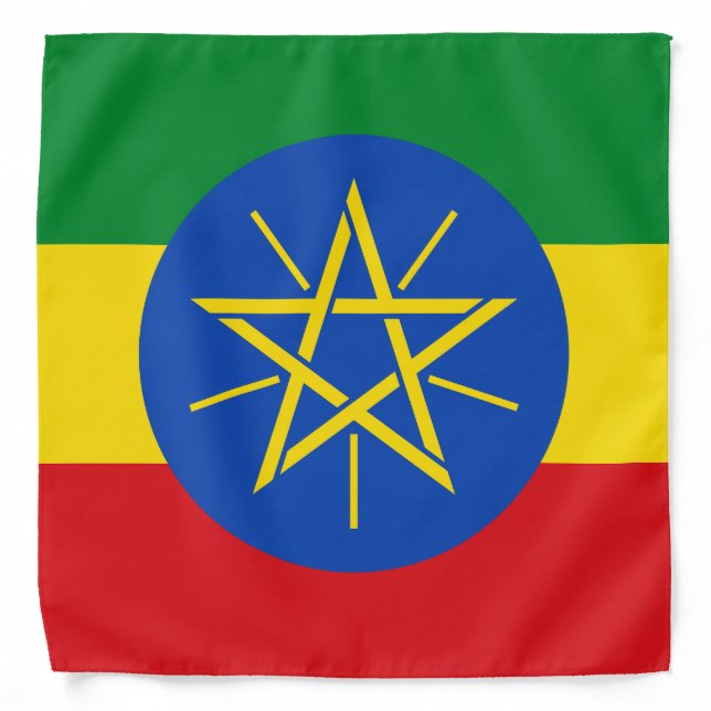 Ethiopia Flag Bandana (Front)
